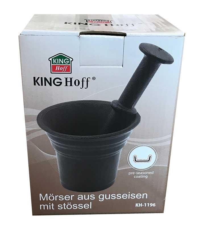 KINGHOFF KH-1196 CAST IRON MORTAR