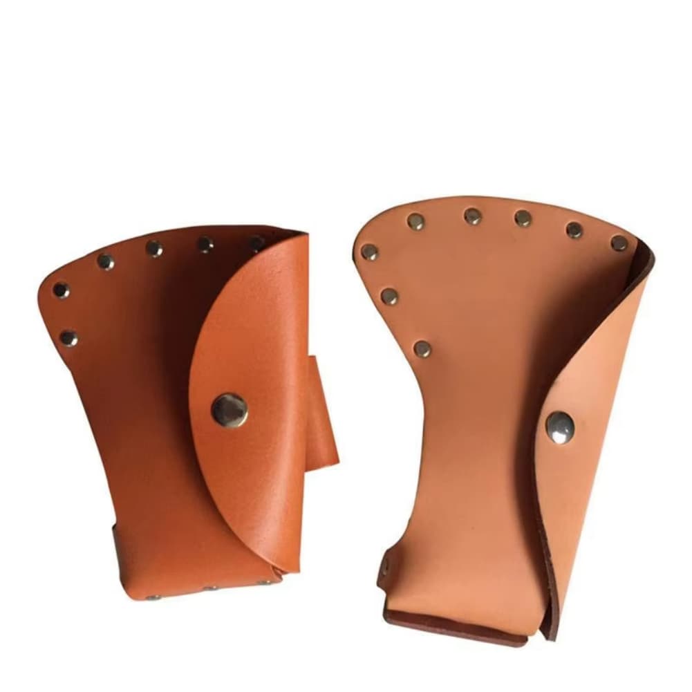 1pz Copertura Protettiva per Ascia Portatile Custodia per Lama di Ascia Materiale Spesso Vestibilità Regolabile Copertura Protettiva per Accetta per Campeggio all'Aperto