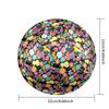 1pc Floral Fantasy Size 5 Soccer Ball Professional Match Training Football Indoor &Outdoor Sports Ball Lightweight Durable M6554