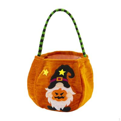 Halloween Party Favor Handbag Trick or Treat Bag Collapsible Themed Elements