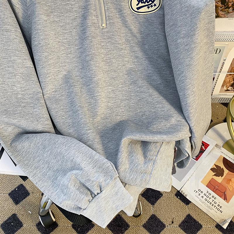 Women's Plus Size Polo Shirt - Spring/Autumn Loose Fit, Oversized Top, 2025 New Collection