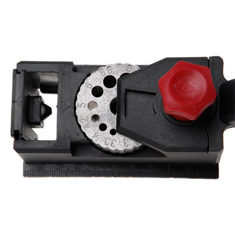 1Set Woodworking Pocket Self-centering Scriber Doweling Jig Drill Guide Locator Hole Puncher Carpentry Tool Locator Laser Cutter