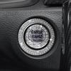 Car Bling One-Click Start Stop Engine Ignition Ring Sticker Crystal Rhinestone Circle Decor Accessories Amagi