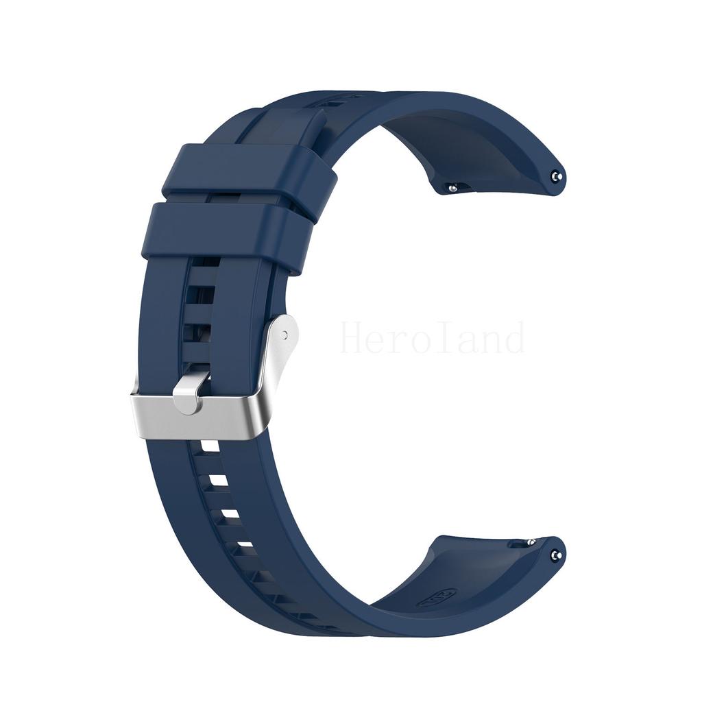 22MM Silicone WatchBand Strap For Realme Watch 2 2 Pro Smart Wristband Bracelet For Realme Watch S / Ticwatch Pro 3 WirstStrap