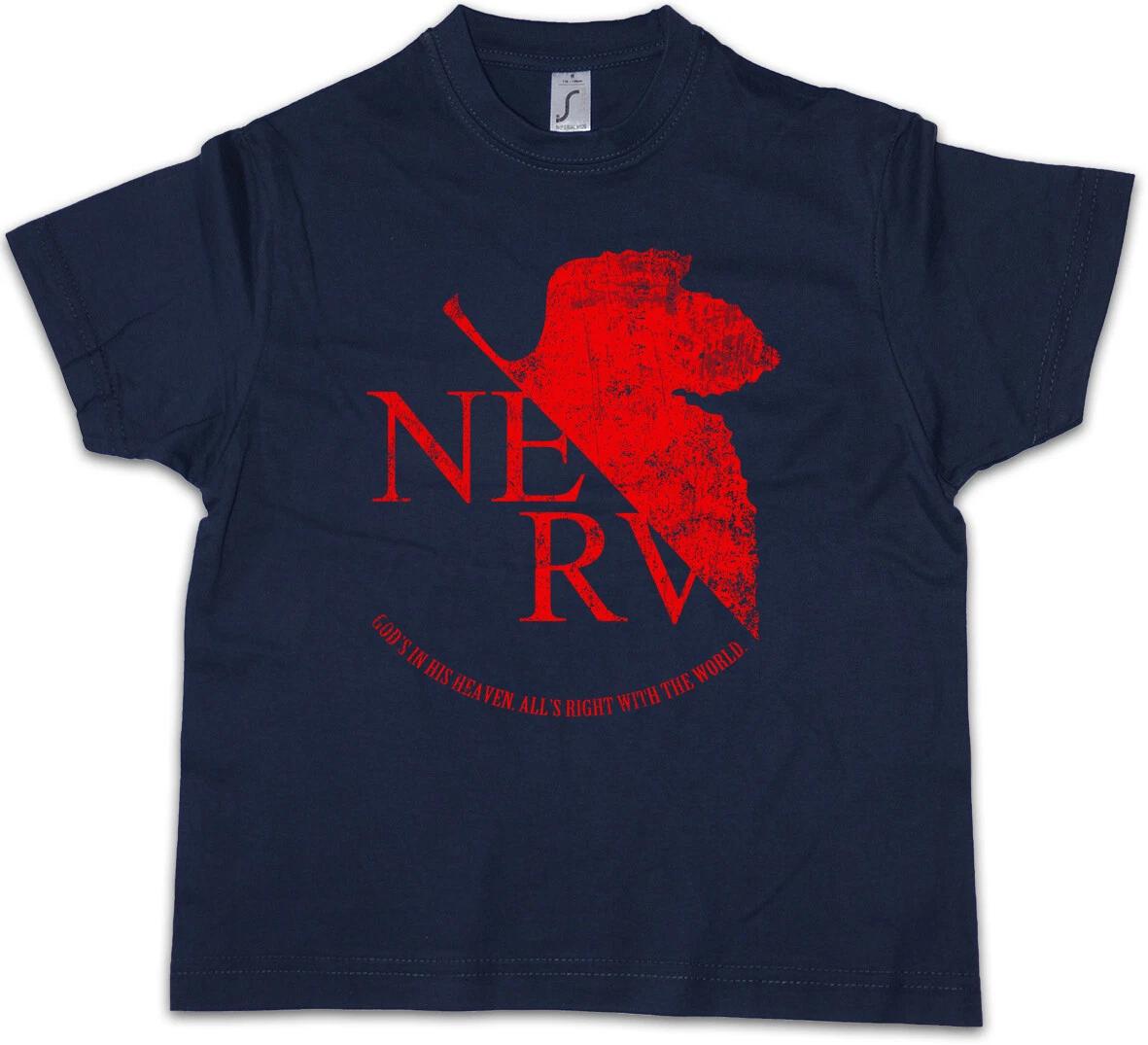 NERV SWEAkids boys T-Shirt Kids Boys kids boys T-Shirt Neon Gendo Genesis Organisation Evangelion 130