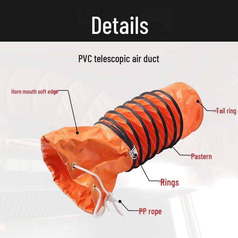Flexible PVC Ventilation Exhaust Duct Hose