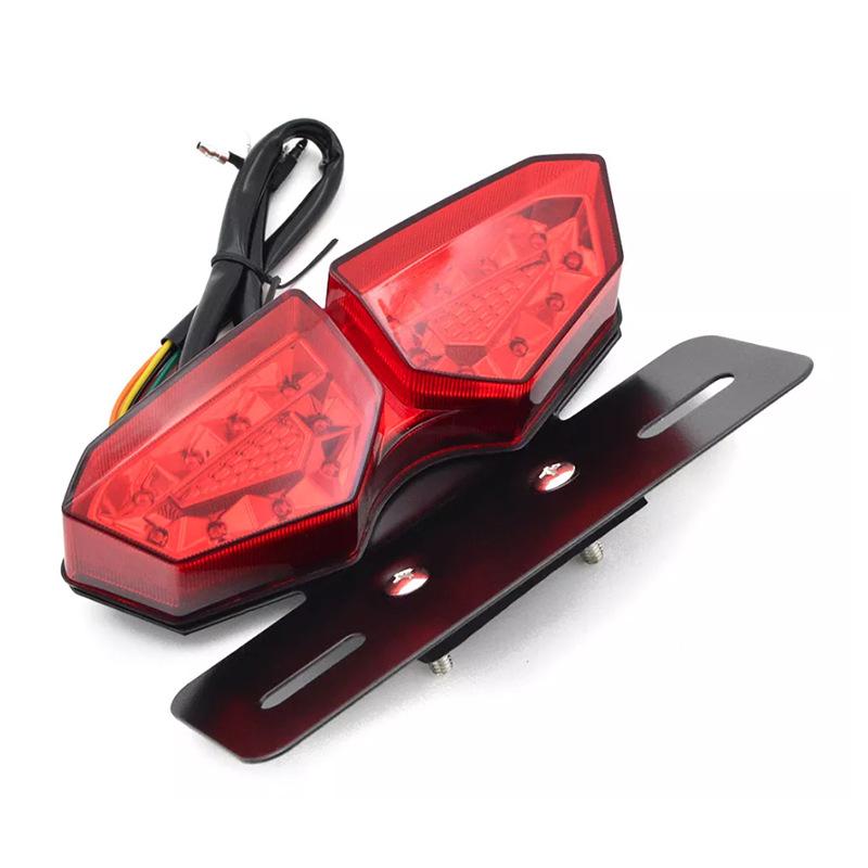 Motorcycle Modification LED Taillights Rear Taillights To Patrol the Retro Car Retro Car Modified LED Taillights