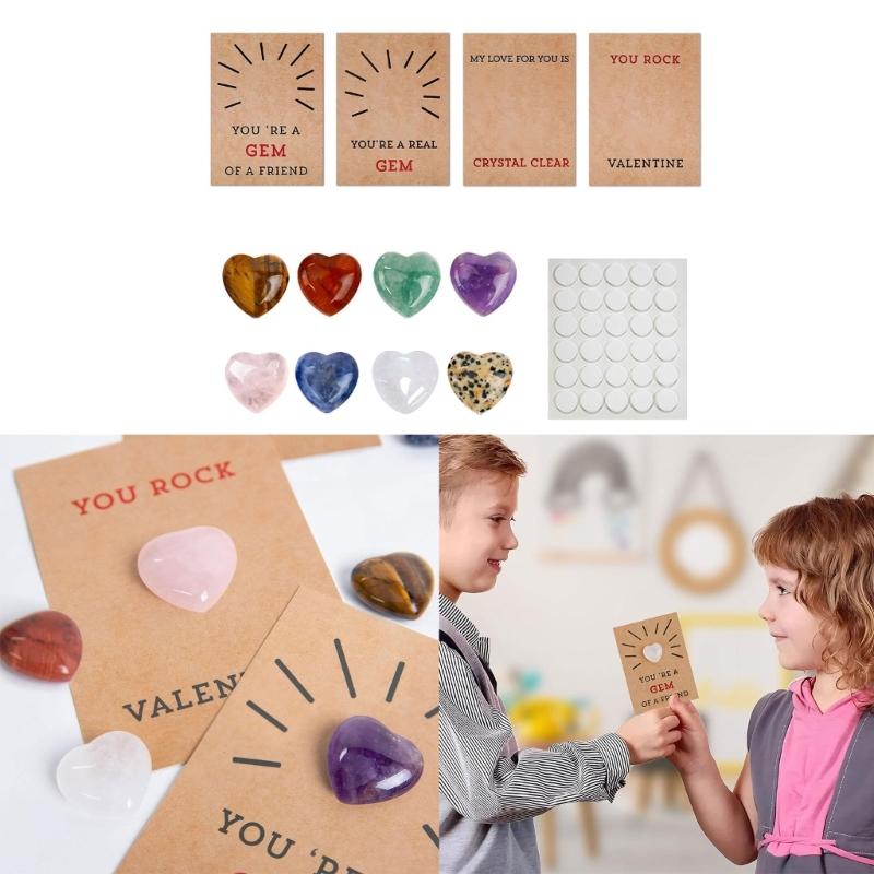 Elegant Acrylic Greeting Cards with Heart for Valentine's Day for Anniversaries and Birthdays