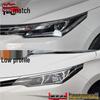 Corolla 2016-2018 Headlight Cover Set - High/Low Configurations, Clear Lampshade Replacement.