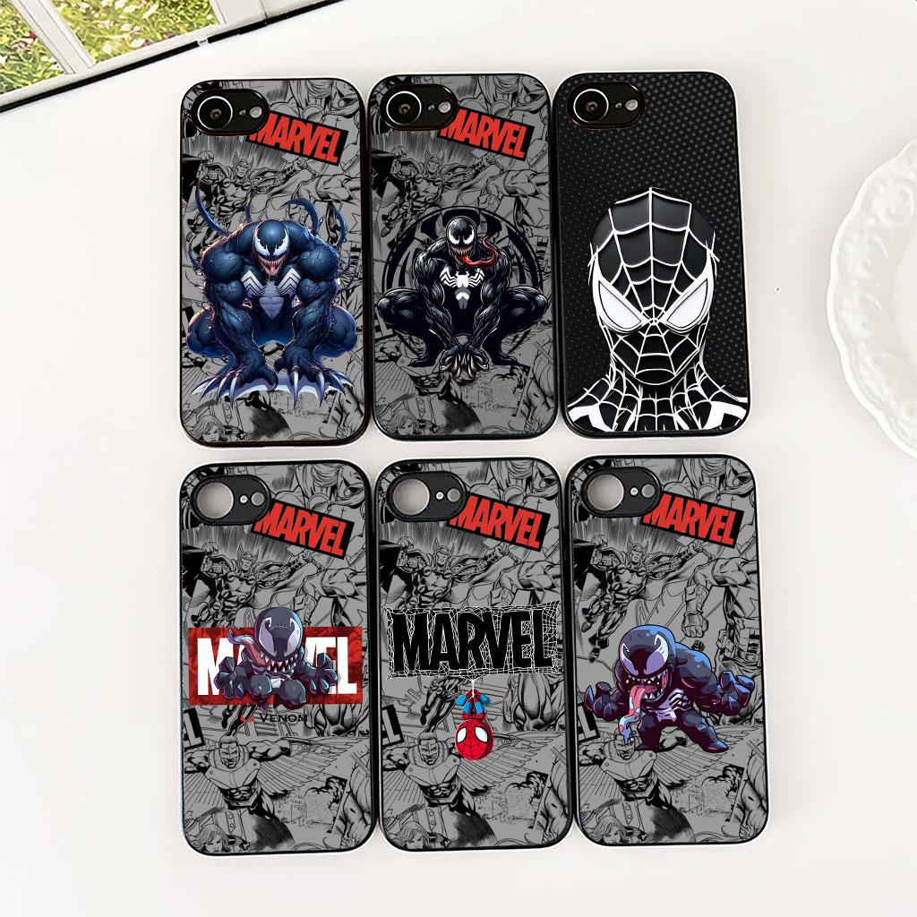 Phone Cover for Motorola Moto G86 G57 E14 E15 G14 G34 G35 G84 G24 A54 G15 Power E22 Case SpiderMan Marvel Venom Spider Man