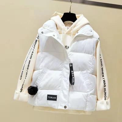 Ladies, Cotton Vest, Velvet Cotton Coat, Warm Vest, Outerwear, Jacket, Vest