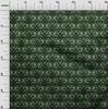 oneOone Cotton Flex Green Fabric Geometric Quilting Supplies Print Sewing Fabric By The Yard 40 Inch