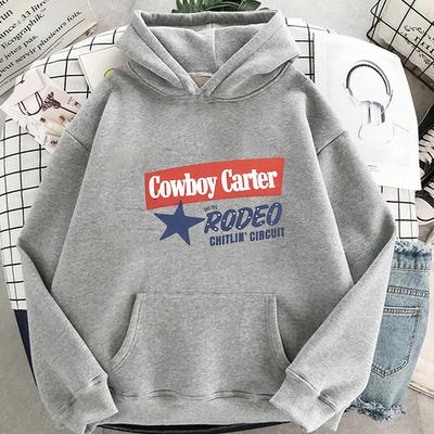 Cowboy Carter Hoodies Men Fashion Unisex Fashion Long Sleeve Sweatshirts Women Cool Hooded Pullover Sudaderas
