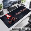 Massey Ferguson Personalized Large Mouse Pad Custom Name Text Extended Desk Mat Gaming Mousepad