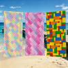 Bausteine Handtuch Für Outdoor Camping Strandhandtuch Super Saugfähig Schnell Trocknend Sommerhandtuch