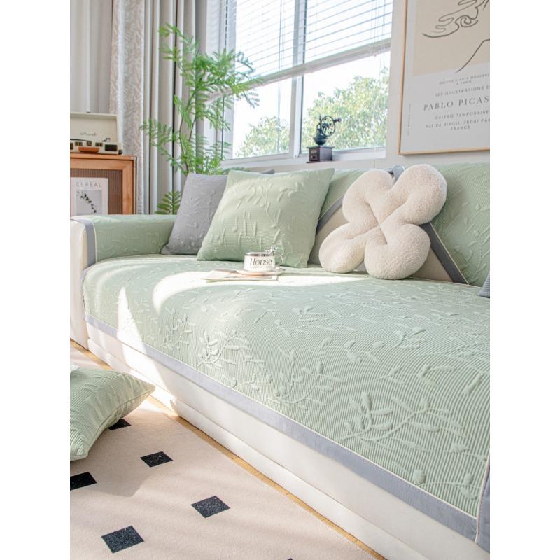 

Летняя подушка для дивана Летняя подушка для сиденья для летнего дивана Чехол Прямой ряд Холодный чехол Ткань 70*70cm