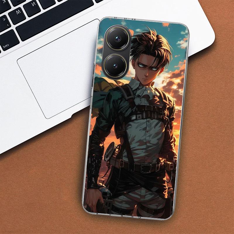 A-Attack On T-Titan Levi Phone Case For Xiaomi Poco X3 Nfc X4 X5 X6 X7 F7 Ultra F6 F5 F4 Gt F3 M6 M5S M5 M4 M3 Fundas Soft Shell