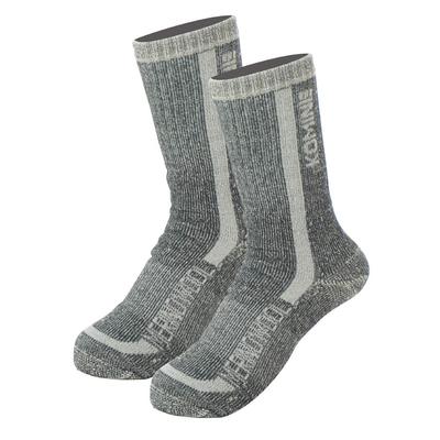 Motorcykel Merino Uld Varme Mellem Mørke Sokker, (23-25cm), Grå, 09-356 AK-356