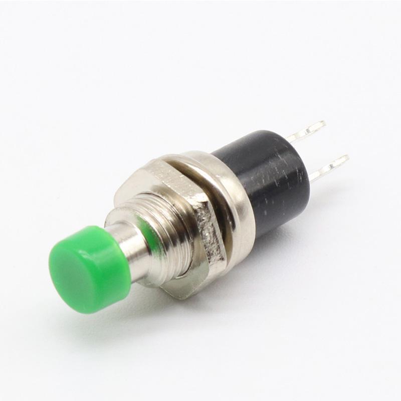 6pcs 7mm Momentary Push Button Switch Press the Reset Switch Momentary On Off Push Button Micro Switch Normally Open NO