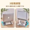 VECELO Laptop PC Computer Laptop Foldable Laptop Height Compact Heat Posture Rotation Stand, Stand, Stand, Tabletop, Stand, Stand, Adjustable,