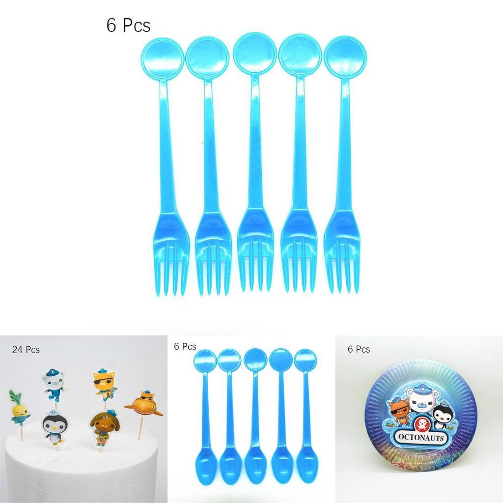 Barevná sada pro dětskou narozeninovou oslavu Octonauts pro radostnou oslavu