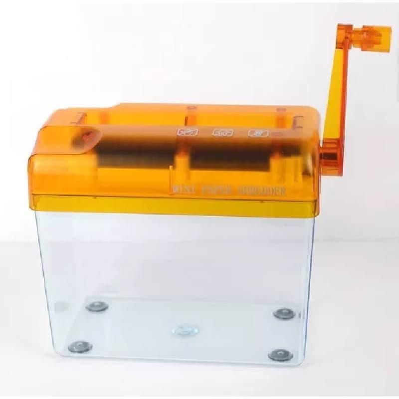 

A4 A6 Портативный бумажный ручной шредер для дома и офиса, легкий, удобный, практичный Orange,17*14*10cm/6.69*5.51*3.94in