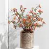 3pcs Artificial Plants Branch Orange Autumn Fruit Berries 70cm Foam Berry Plastic Fake Flower Home Ornaments Decoration