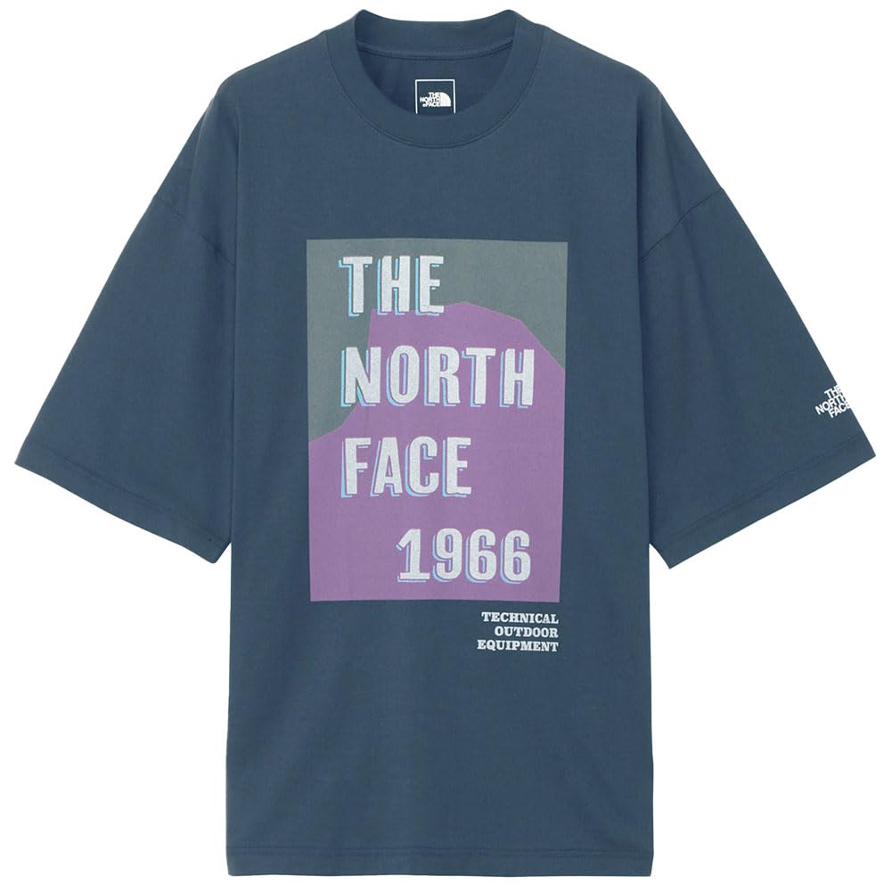 North TNF Flyer Urban M [The Face] S/S Tee, Navy,
