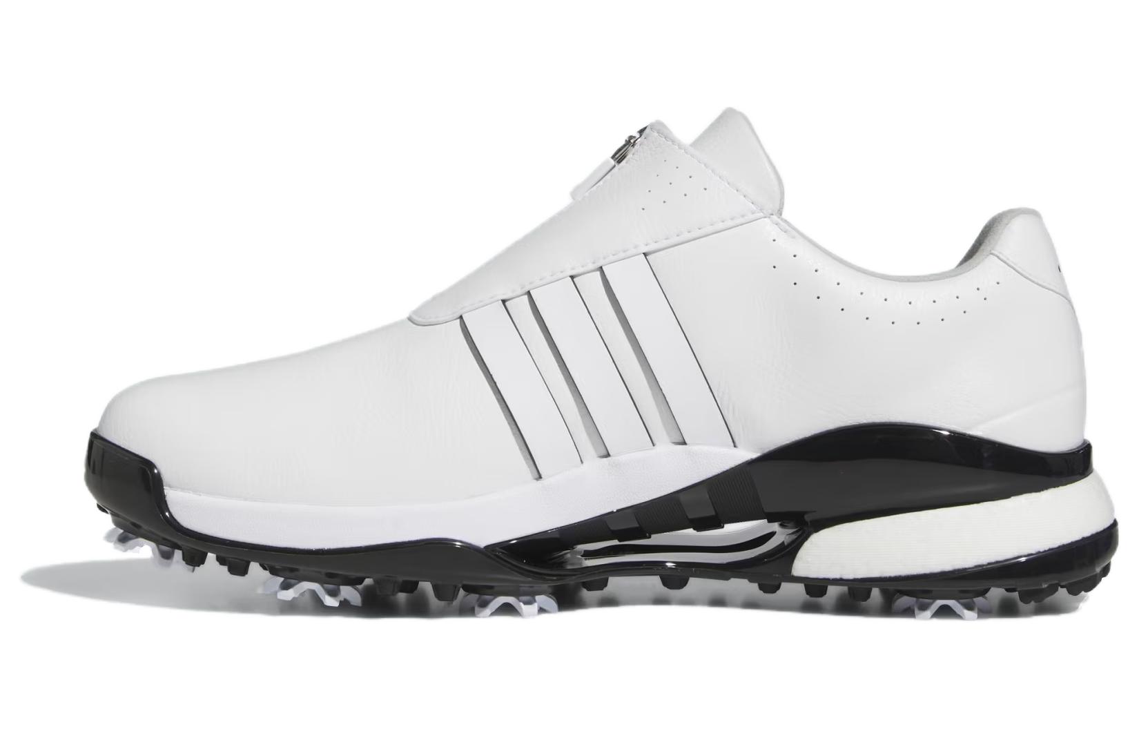 Adidas Tour360 24 Boa Boost Cushioning, Wear Resistant Low top Golf Shoes Men s White IF0252 40⅔