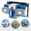 110V 4P 63A Dual Power Automatic Transfer Switch Dual Power Changeover Switch For Single-Phase Ac110v Power Circuits