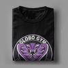 Vtipná trička s vintage logem Globo Gym Purple Cobras pro muže s kulatým výstřihem, bavlněná trička, tričko s krátkým rukávem z filmu Dodgeball, nový merch