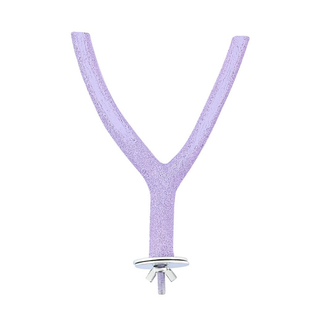 Non-slip Bird Standing Perches Stick Resin Bird Chew Rod Bird Grinding Claw Stick Budgie