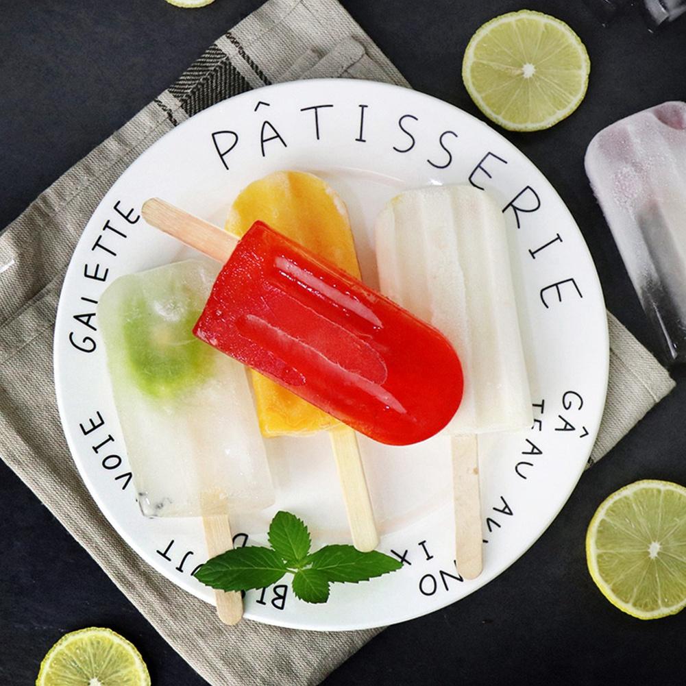 Ice Lolly Mold Stainless Steel Popsicle Mold Ice Cream Mould with Stainless Steel Stick Holder