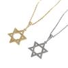 Hexagram Necklace for Men - Simple and Versatile, Fashionable and Unique. Hexagonal Star Necklace for Women.