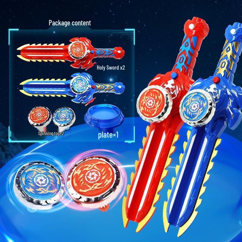 Набор для битвы вращающихся волчков Gureide со световыми эффектами