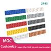 20 PCS  Small Particle 2445 2x12 Plate Building Block Flat DIY Parts Buildmoc Compatiblwith 144676 DIY Eduactional Toys Children