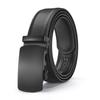 Men's Genuine Leather Belt - Automatic Buckle, Casual Fashion, Business Trousers Style.