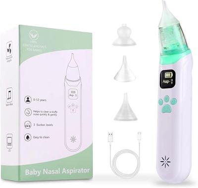 Electric Baby Nasal Aspirator 3 Levels of Suction Low Noise