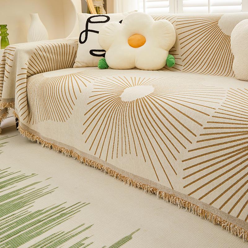 

Полотенце для дивана из синели, высококачественное полотенце на четыре сезона, универсальное полотенце на спинку, нескользящее простое полотенце, костюм, утолщенный 180*130cm