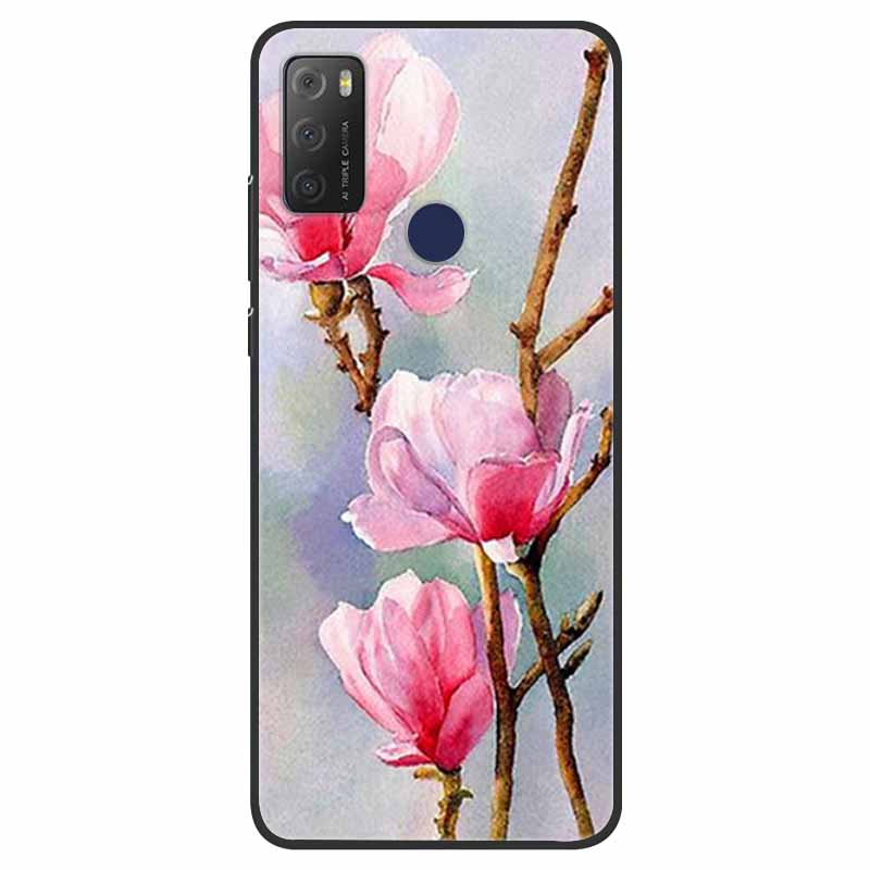 For TCL 20Y Case Shockproof Silicone Soft Phone Back Cover For TCL 20E 6125F Case TPU Bumper Coque For TCL20Y TCL20E 20 Y Funda