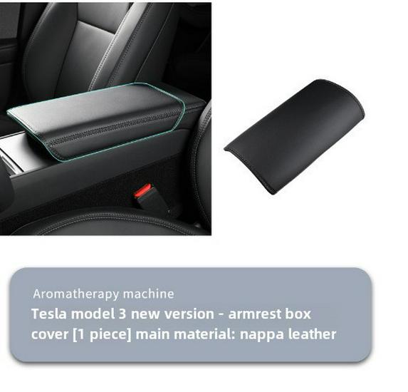 Tesla Model Y/3 Sitz-Anti-Kick-Pad und Armlehnenbox-Hinterabdeckung