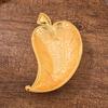 Metal Leaf Snack Plate Vintage Zinc Alloy Leaf Shaped Appetizer Platter Food Serving Plates
