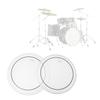 Double Layer Bass Drum Patches Drumhead Patches Protector for Drum-heads Kick Pad Protective Accessory Easy to Install