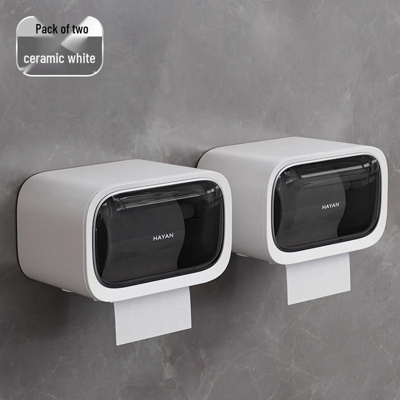 Wall-Mounted Tissue Paper Holder for Bathroom