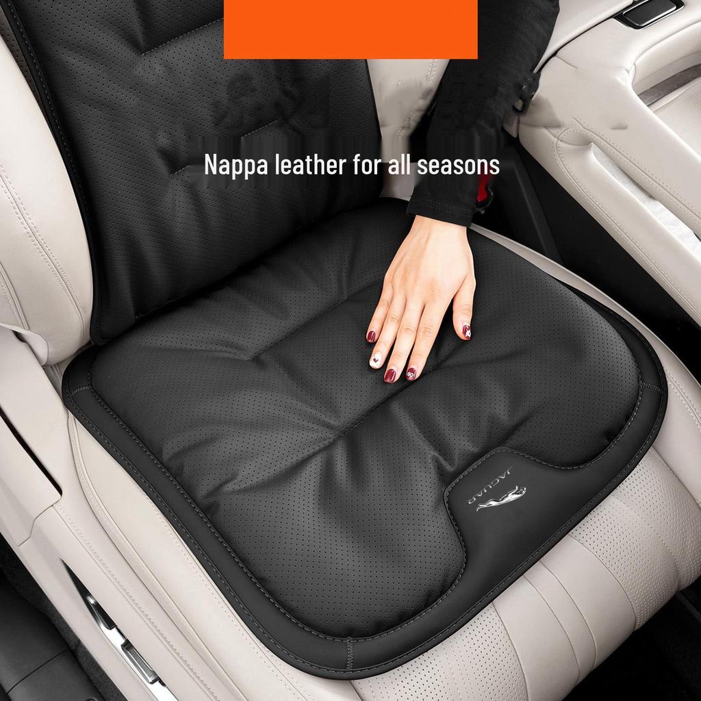 Universal Breathable Anti-Slip Seat Cushion for Jaguar - All Seasons, Rear Seat Pad, Anti-Fouling.