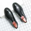 2024 Spring Elevated Men's Formal Fashion Breathable Business Versatile Casual Groom Knight Designer Leather Shoes