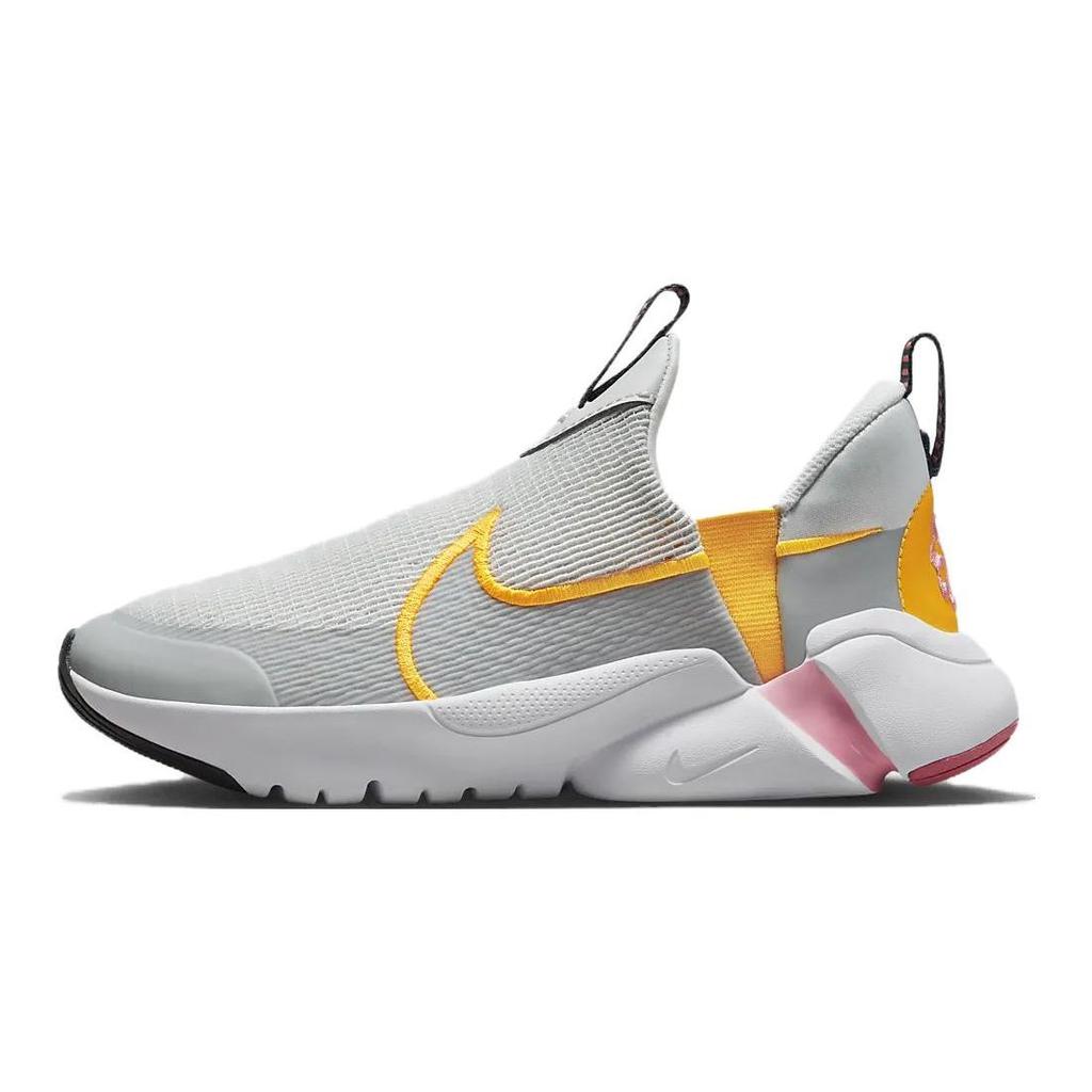 Nike Flex Plus 2 GS Photon Dust Citron Pulse Kids Sneakers Grey Gridiron Laser-Orange DV8999-004