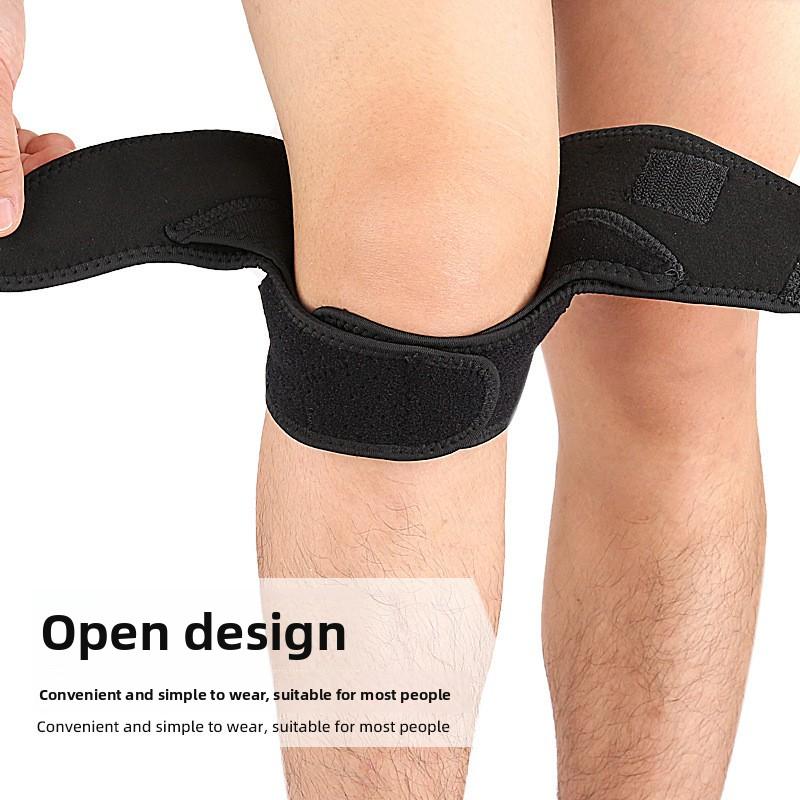 Sports Knee Pads, Warm Anti-collision, Pressurized Patella Belt, Outdoor Basketball, Football, Mountaineering, Cycling Protective Gear Equipment