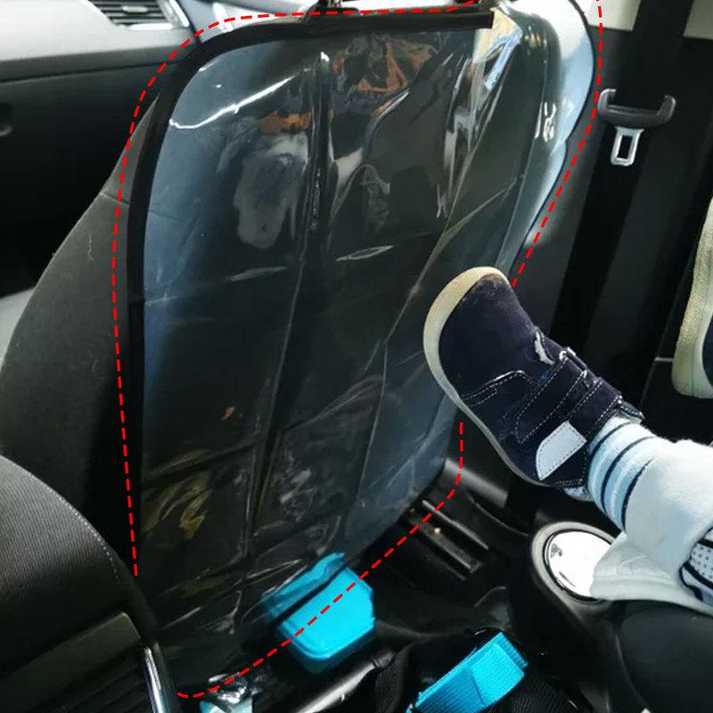 1pc Universal Car Kids Rear Seat Anti-Dirty Waterproof Mats Seat Back Children Anti-Kick Protection Cover Auto Accessories