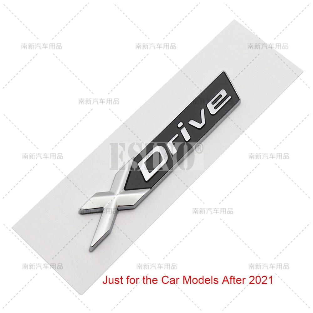 3D S Drive X Drive Badge ABS Rear Trunk Emblem Adhesive Emblem for BMW E90 F30 G20 F10 G30 F25 G01 F15 G05 G06 G07 Pj2